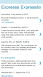 Mobile Screenshot of expressaexpressao.blogspot.com