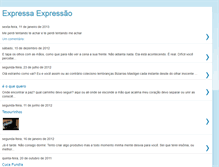 Tablet Screenshot of expressaexpressao.blogspot.com