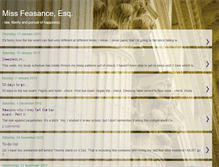 Tablet Screenshot of missfeasanceesq.blogspot.com