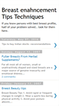 Mobile Screenshot of breastenhancementcream.blogspot.com