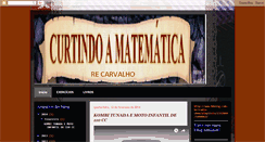 Desktop Screenshot of curtindocommatematica.blogspot.com