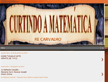 Tablet Screenshot of curtindocommatematica.blogspot.com