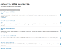 Tablet Screenshot of motorbike-info.blogspot.com