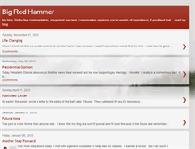 Tablet Screenshot of bigredhammer.blogspot.com