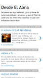 Mobile Screenshot of desdeel-alma.blogspot.com