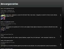 Tablet Screenshot of descargasvariadisimas.blogspot.com