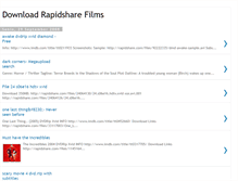 Tablet Screenshot of downloadrapidsharefilms.blogspot.com