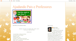 Desktop Screenshot of ajudandopaiseprofessores.blogspot.com