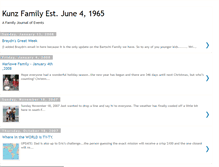 Tablet Screenshot of nkunzfamily.blogspot.com