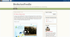 Desktop Screenshot of brokeassfoodie.blogspot.com