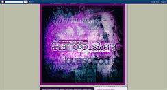 Desktop Screenshot of glamorousblend.blogspot.com