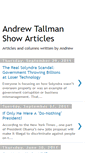 Mobile Screenshot of andrewtallmanshowarticles.blogspot.com