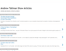 Tablet Screenshot of andrewtallmanshowarticles.blogspot.com