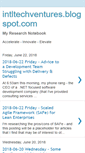 Mobile Screenshot of intltechventures.blogspot.com