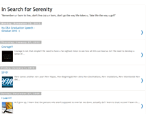Tablet Screenshot of insearchforserenity.blogspot.com