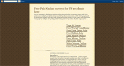 Desktop Screenshot of paidsurveys-usa.blogspot.com