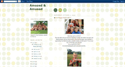 Desktop Screenshot of amazedandamused.blogspot.com