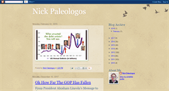 Desktop Screenshot of nickpaleologos.blogspot.com