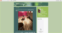 Desktop Screenshot of builditgreen.blogspot.com