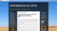Desktop Screenshot of enfermagem-huufgd.blogspot.com