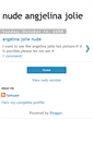 Mobile Screenshot of nude-angjelina-jolie.blogspot.com