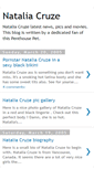 Mobile Screenshot of natalia-cruze.blogspot.com