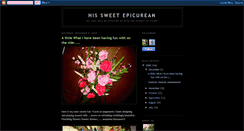 Desktop Screenshot of hisepicureansweet.blogspot.com