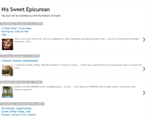 Tablet Screenshot of hisepicureansweet.blogspot.com