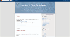 Desktop Screenshot of americaninfinnougrics.blogspot.com