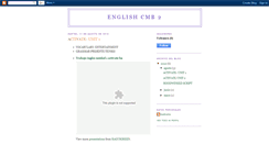 Desktop Screenshot of englishcmb2.blogspot.com