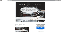Desktop Screenshot of drummeretc.blogspot.com