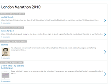 Tablet Screenshot of london-marathon-2010.blogspot.com