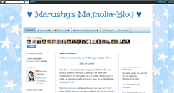 Desktop Screenshot of marushysmagnoliablog.blogspot.com