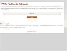 Tablet Screenshot of nohassletelecom.blogspot.com