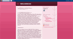 Desktop Screenshot of negliencias.blogspot.com