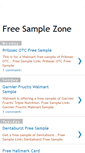 Mobile Screenshot of freesamplezone.blogspot.com