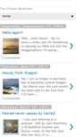 Mobile Screenshot of chronicmeditator.blogspot.com