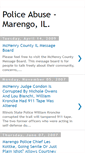 Mobile Screenshot of marengopoliceabuse.blogspot.com