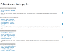 Tablet Screenshot of marengopoliceabuse.blogspot.com