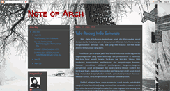 Desktop Screenshot of notearch.blogspot.com