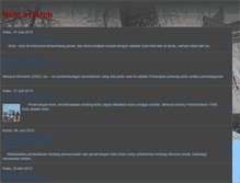 Tablet Screenshot of notearch.blogspot.com