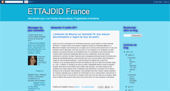Desktop Screenshot of ettajdidfr.blogspot.com