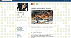 Desktop Screenshot of daleyshow.blogspot.com