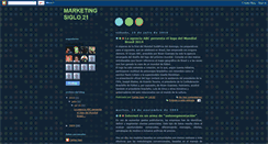 Desktop Screenshot of marketingues21.blogspot.com