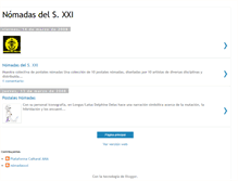 Tablet Screenshot of nomadasxxi.blogspot.com