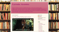 Desktop Screenshot of kalimate-aeriennes.blogspot.com