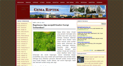 Desktop Screenshot of gemariptek.blogspot.com