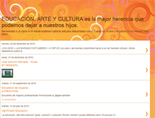 Tablet Screenshot of educacionarteycultura-rositacit.blogspot.com