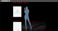 Desktop Screenshot of mypinkymall.blogspot.com