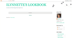 Desktop Screenshot of ilynnetteslookbook.blogspot.com